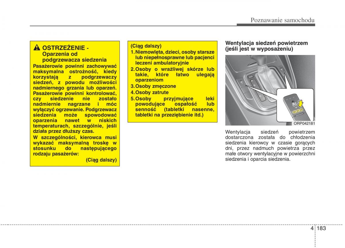 KIA Carens III 3 instrukcja obslugi / page 281