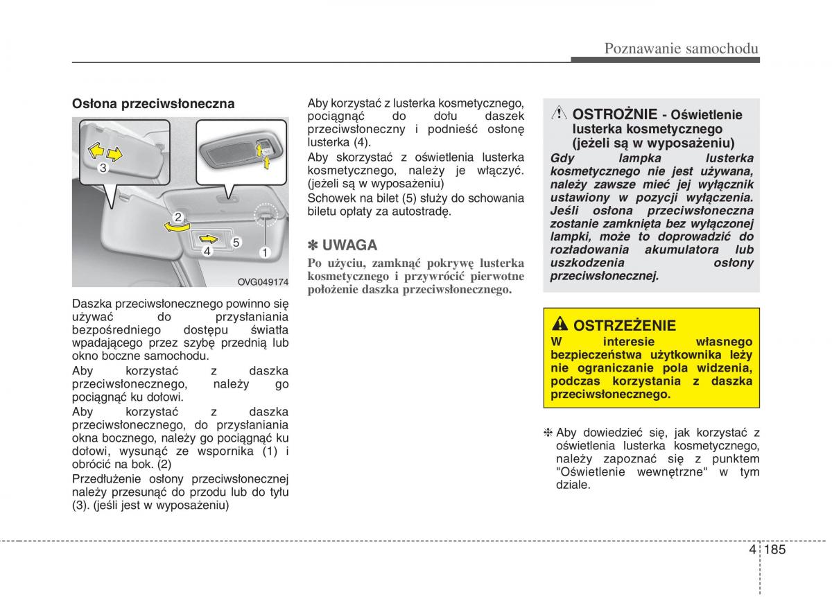 KIA Carens III 3 instrukcja obslugi / page 283