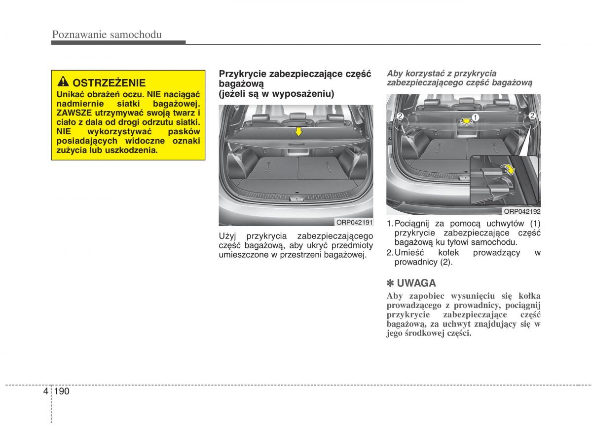 KIA Carens III 3 instrukcja obslugi / page 288