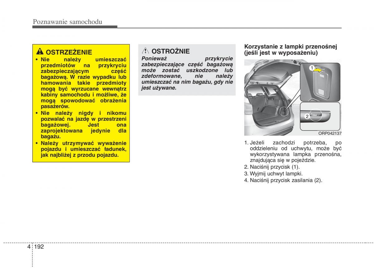 KIA Carens III 3 instrukcja obslugi / page 290