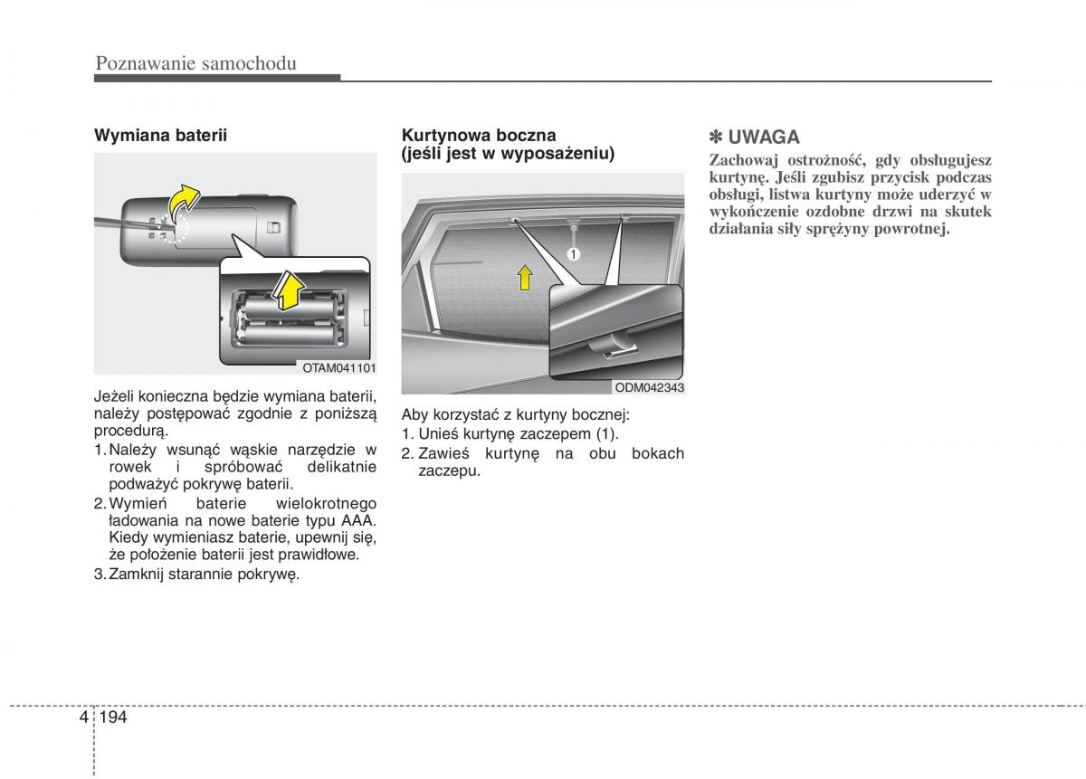 KIA Carens III 3 instrukcja obslugi / page 292