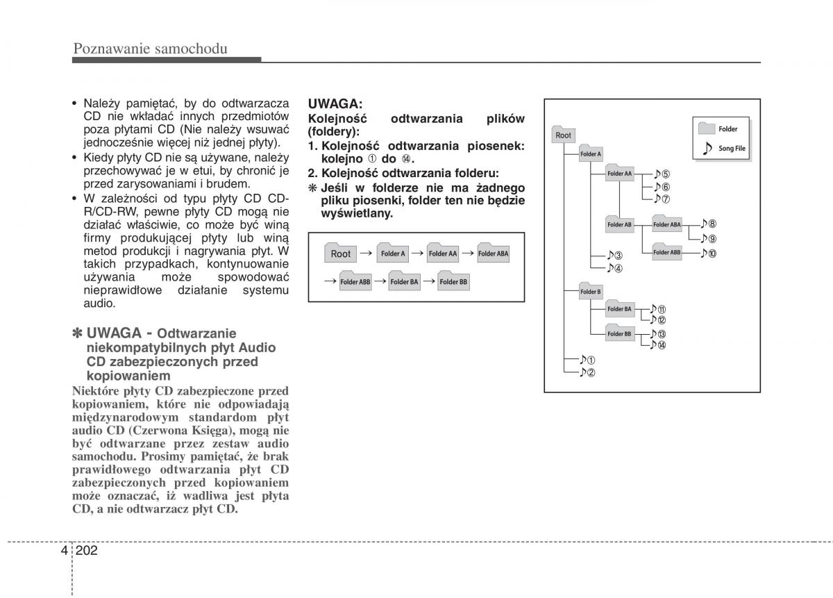 KIA Carens III 3 instrukcja obslugi / page 300