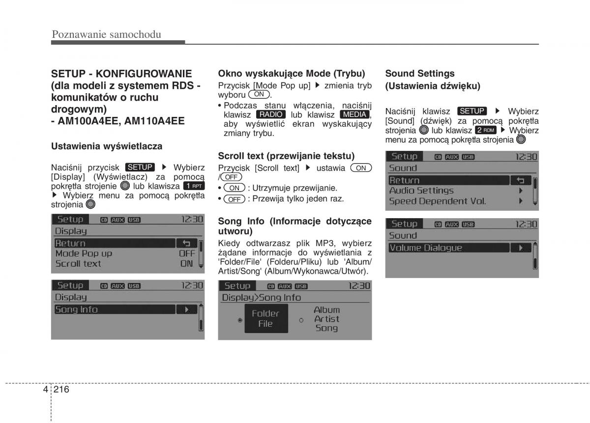 KIA Carens III 3 instrukcja obslugi / page 314