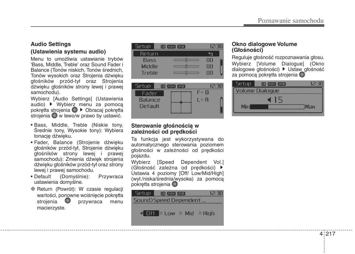 KIA Carens III 3 instrukcja obslugi / page 315