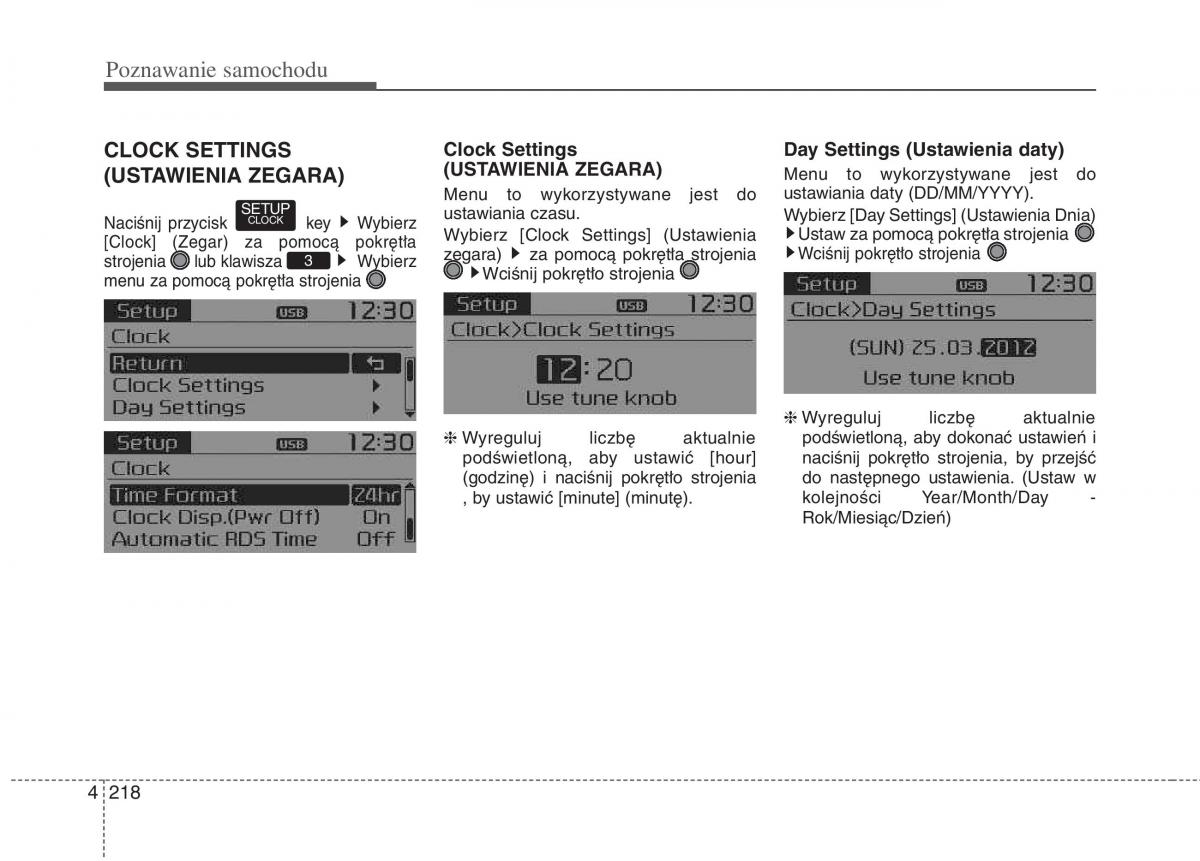 KIA Carens III 3 instrukcja obslugi / page 316