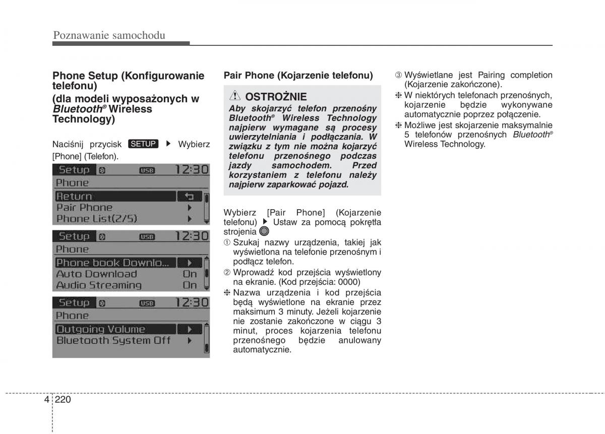 KIA Carens III 3 instrukcja obslugi / page 318