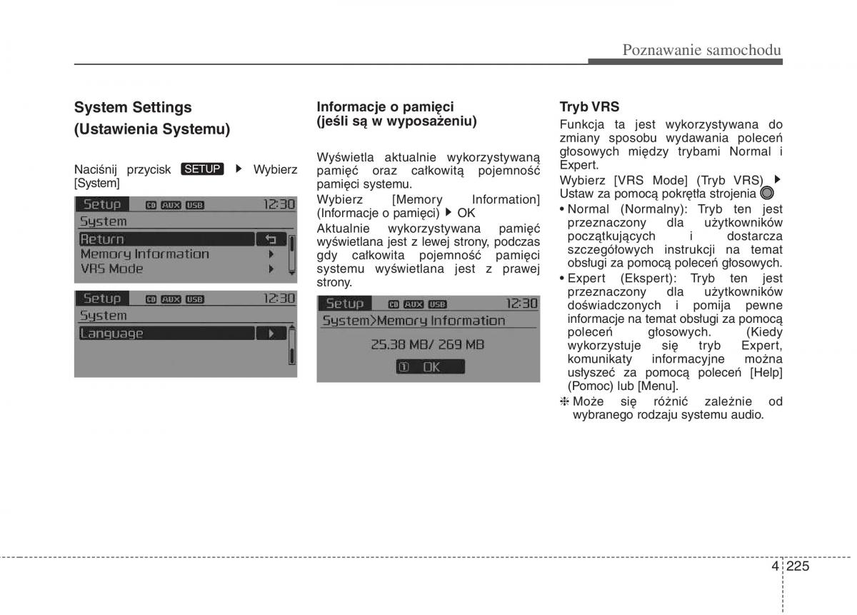 KIA Carens III 3 instrukcja obslugi / page 323