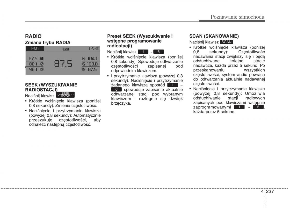 KIA Carens III 3 instrukcja obslugi / page 335