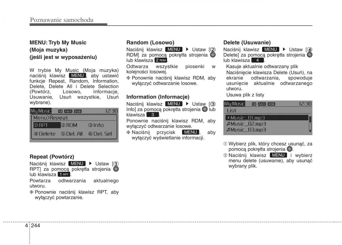 KIA Carens III 3 instrukcja obslugi / page 342