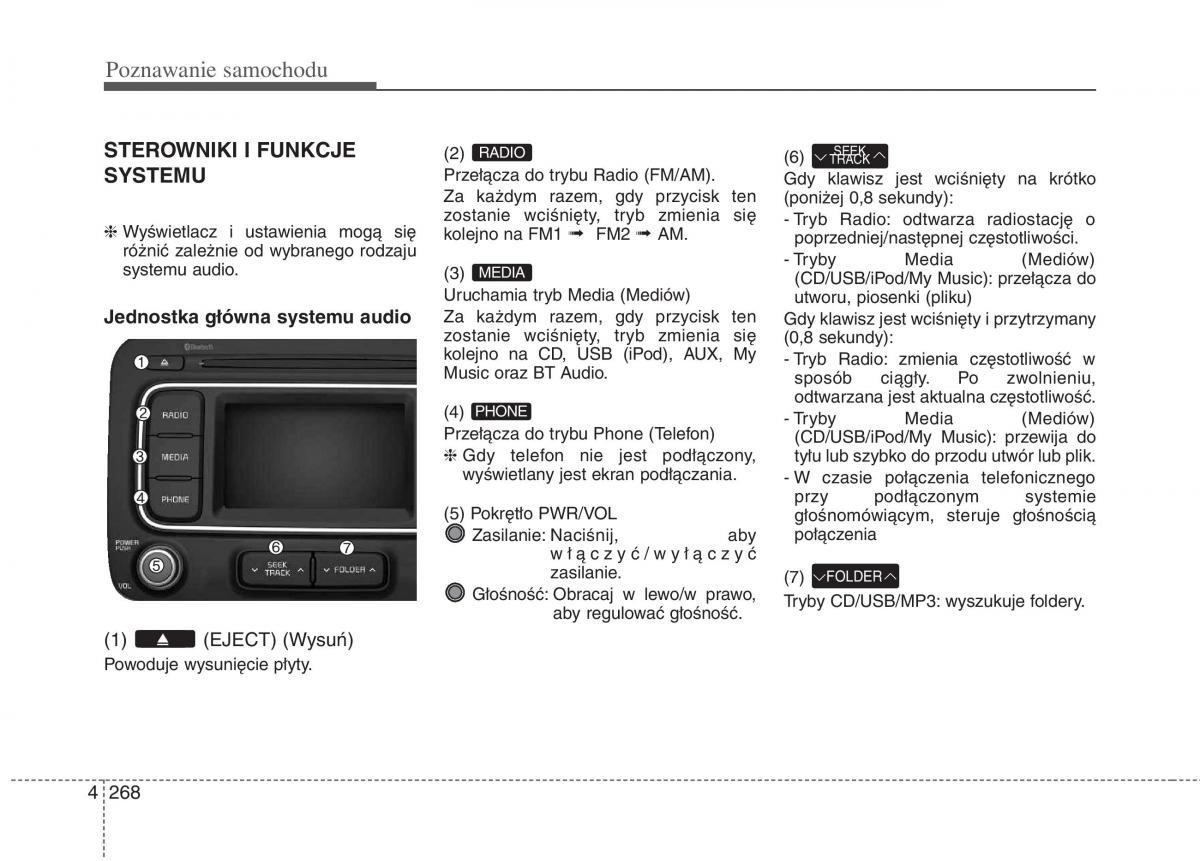 KIA Carens III 3 instrukcja obslugi / page 366