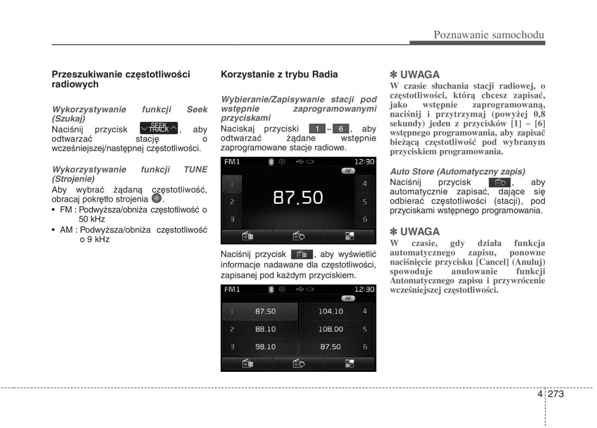 KIA Carens III 3 instrukcja obslugi / page 371