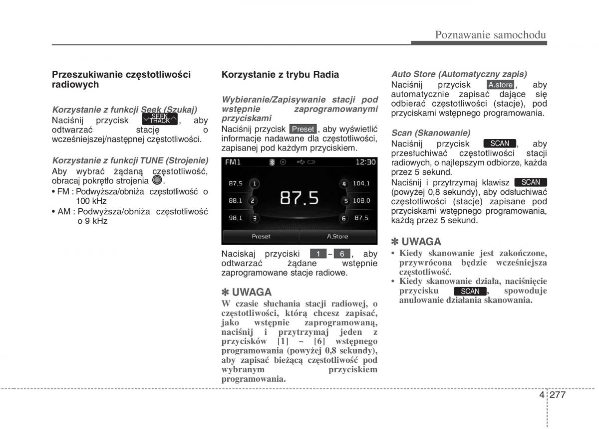 KIA Carens III 3 instrukcja obslugi / page 375