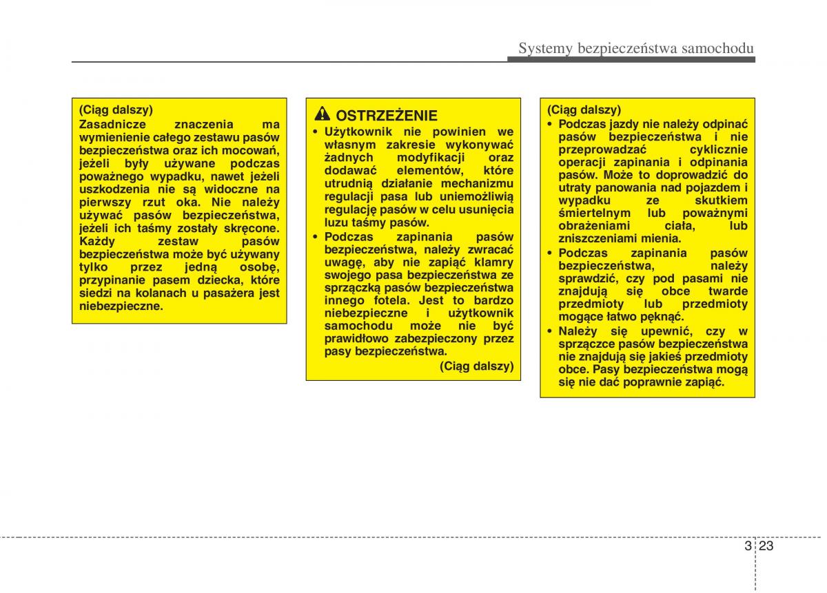 KIA Carens III 3 instrukcja obslugi / page 39