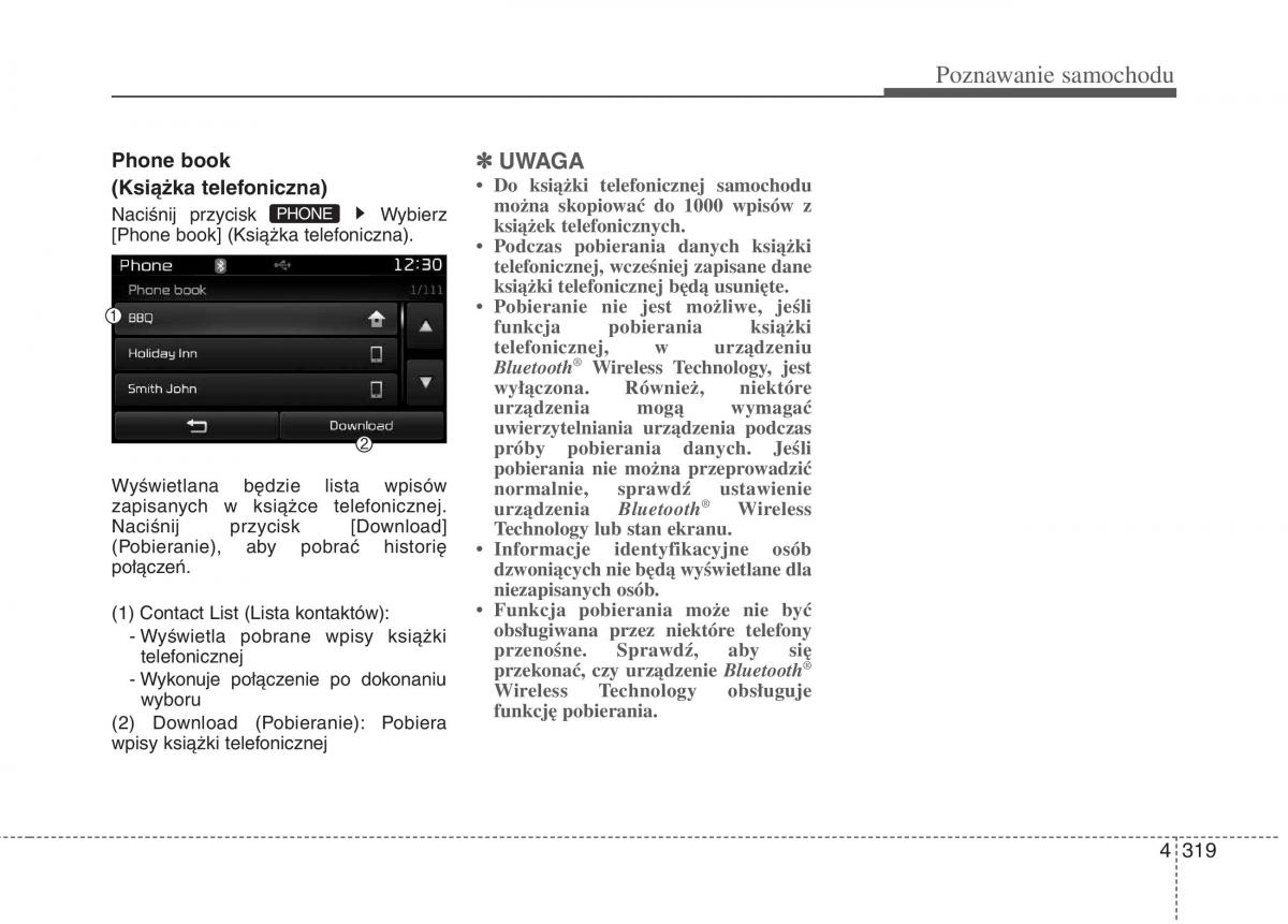 KIA Carens III 3 instrukcja obslugi / page 417