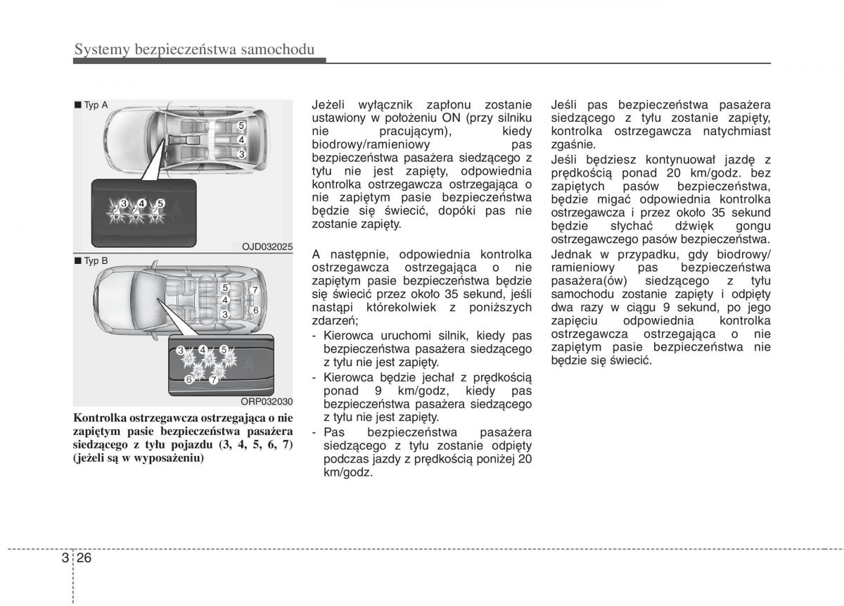 KIA Carens III 3 instrukcja obslugi / page 42