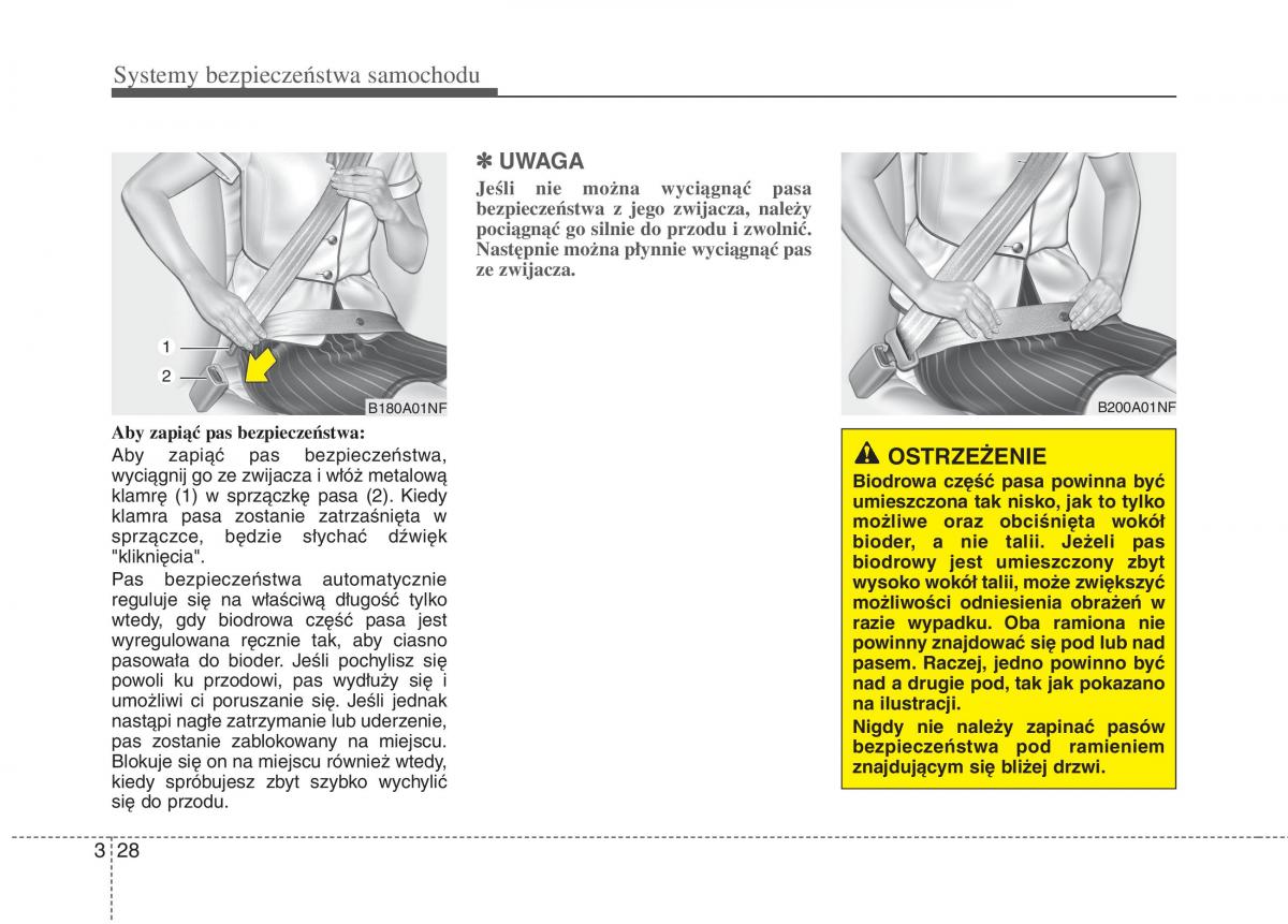 KIA Carens III 3 instrukcja obslugi / page 44