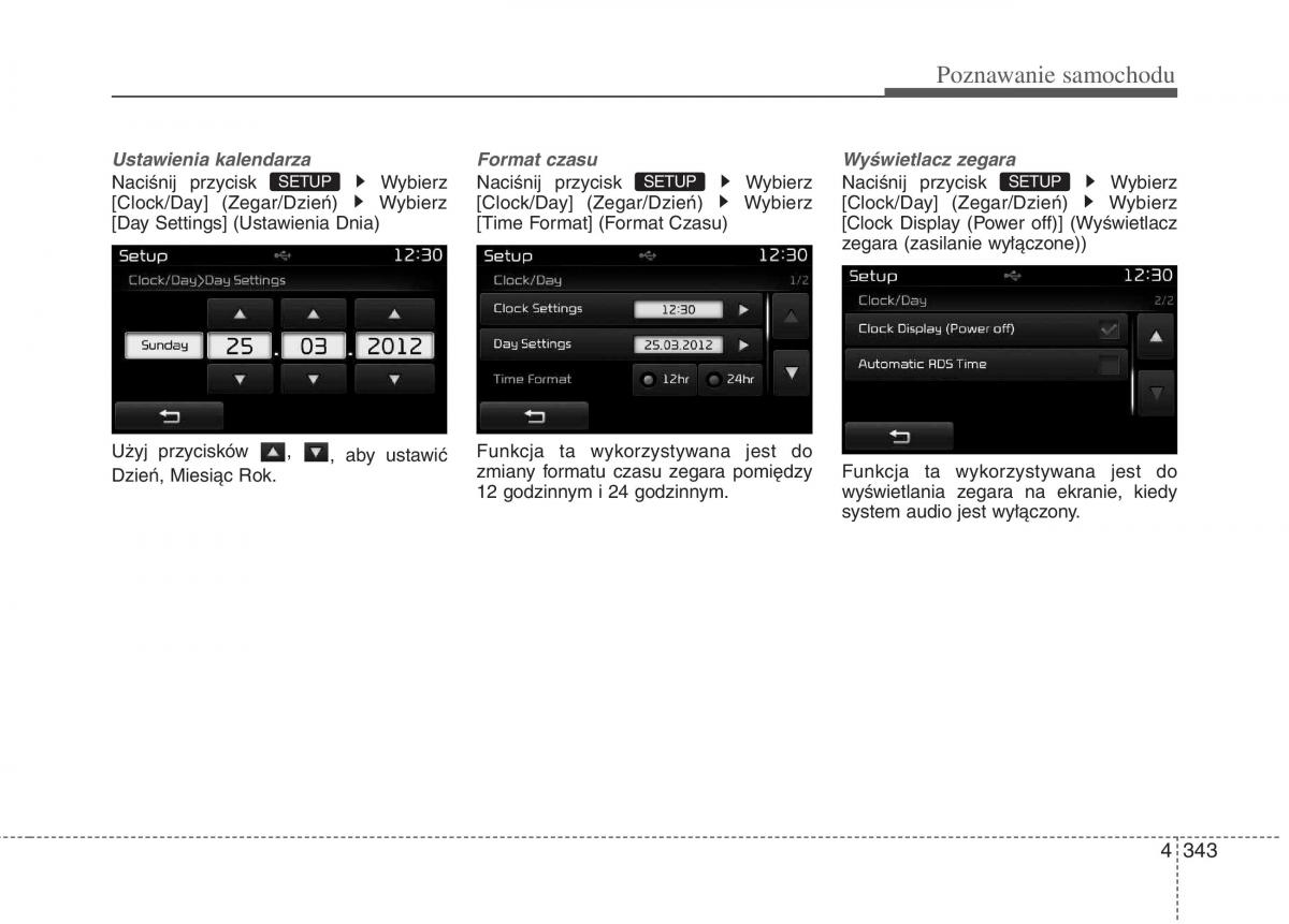 KIA Carens III 3 instrukcja obslugi / page 441