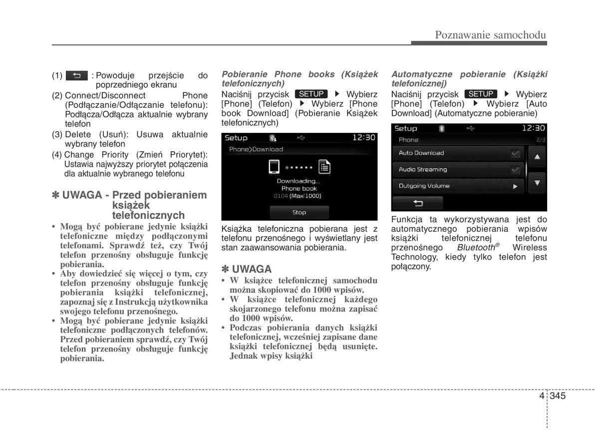 KIA Carens III 3 instrukcja obslugi / page 443