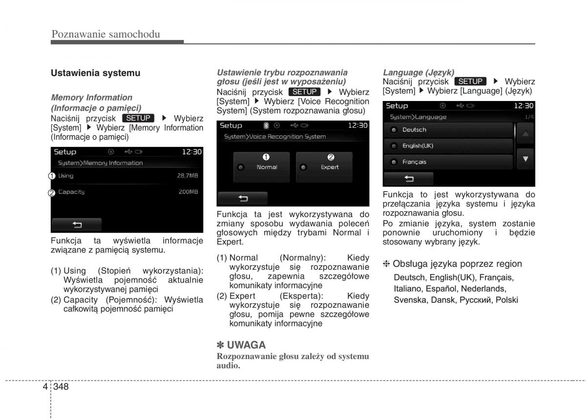 KIA Carens III 3 instrukcja obslugi / page 446