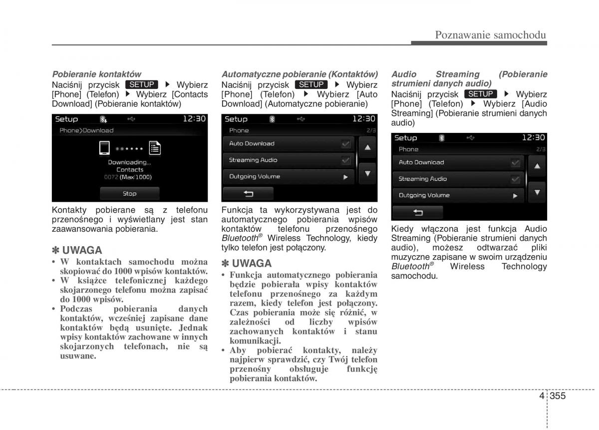 KIA Carens III 3 instrukcja obslugi / page 453