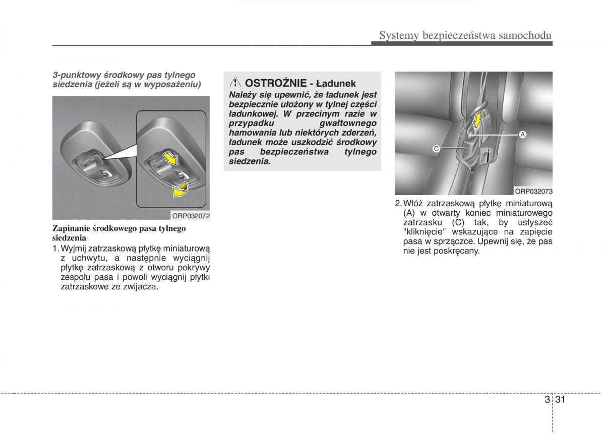 KIA Carens III 3 instrukcja obslugi / page 47