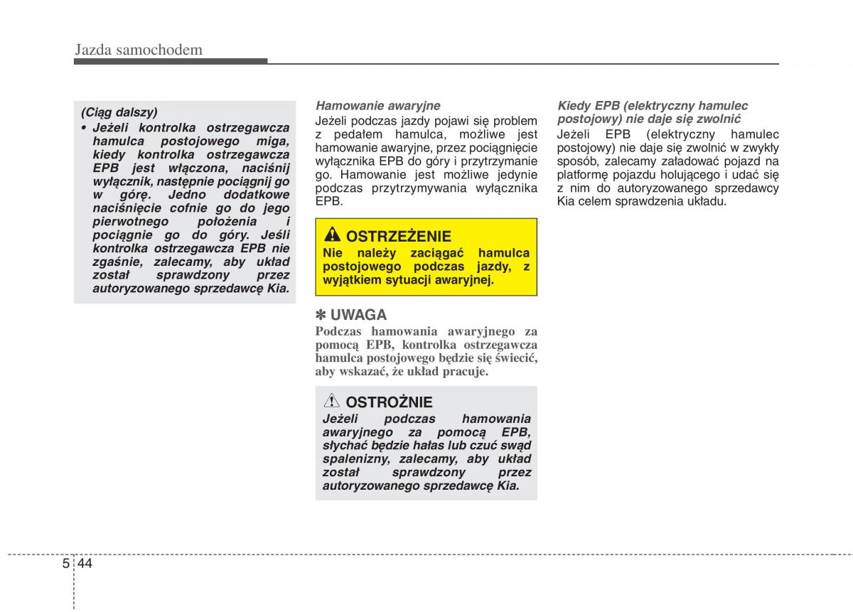 KIA Carens III 3 instrukcja obslugi / page 501