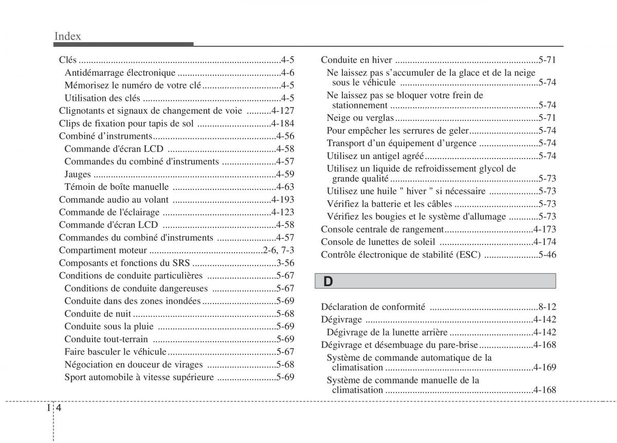 KIA Carens III 3 manuel du proprietaire / page 710