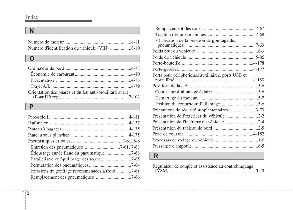 KIA Carens III 3 manuel du proprietaire / page 714