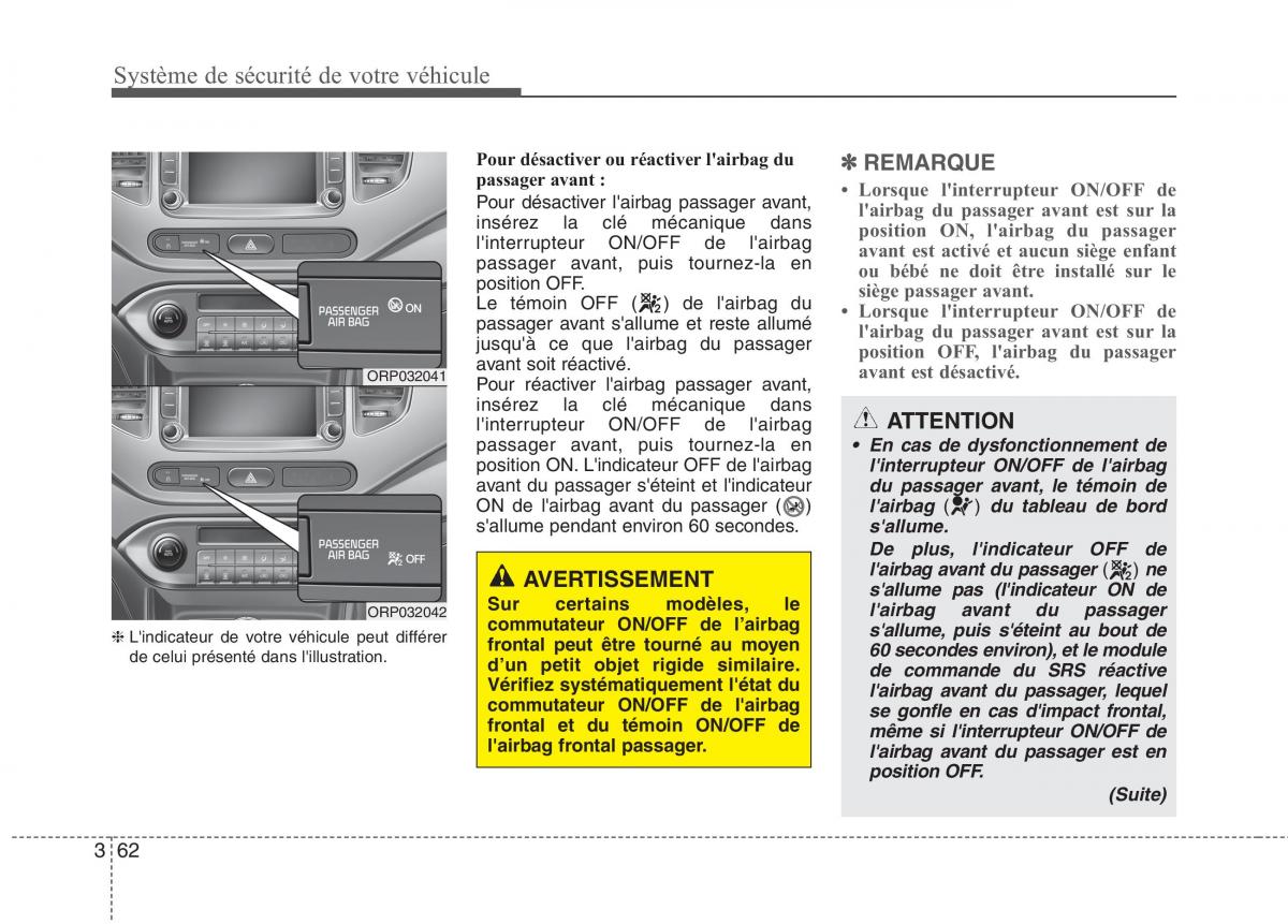 KIA Carens III 3 manuel du proprietaire / page 78