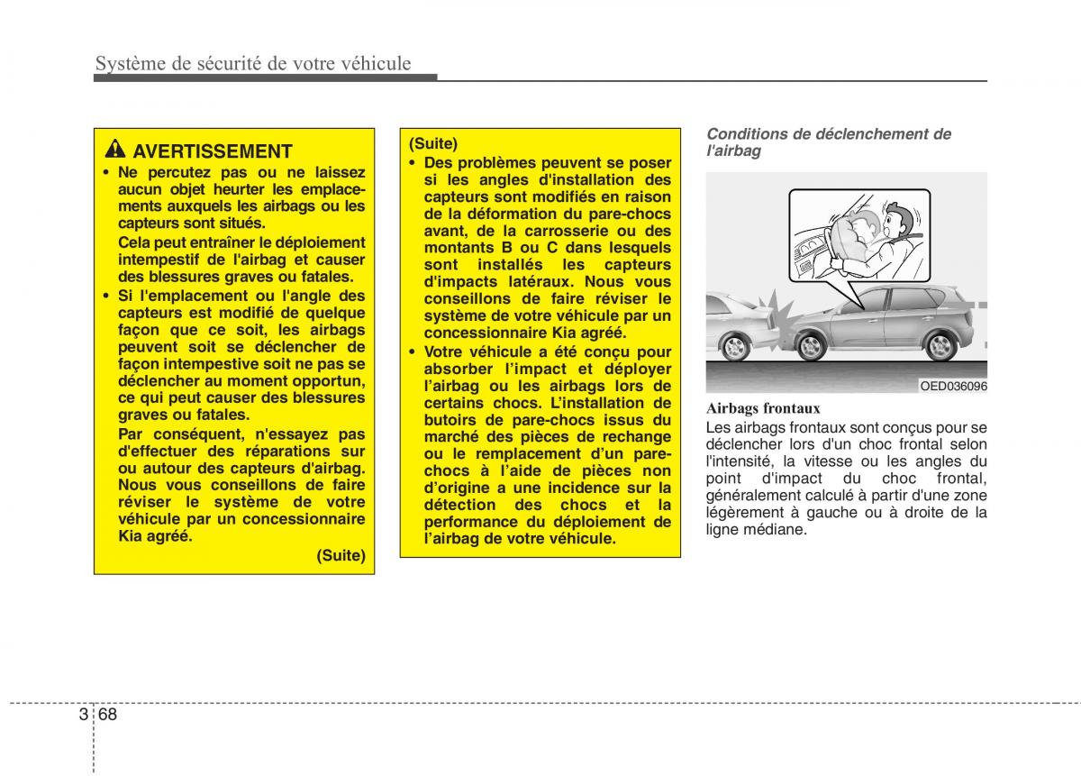 KIA Carens III 3 manuel du proprietaire / page 84