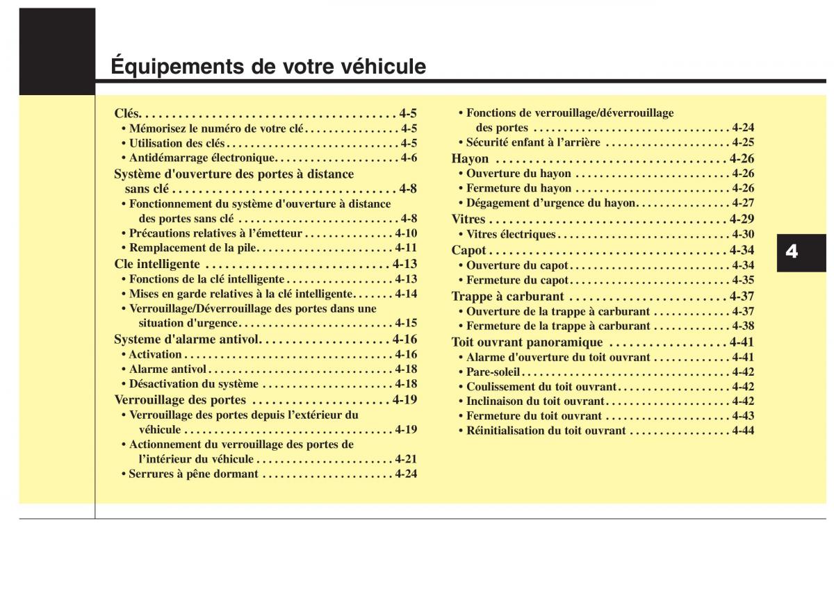 KIA Carens III 3 manuel du proprietaire / page 91