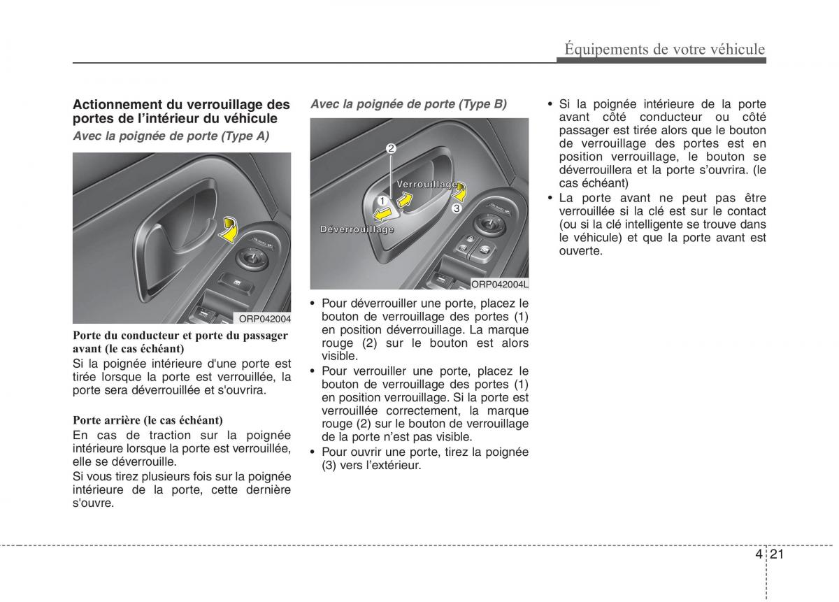 KIA Carens III 3 manuel du proprietaire / page 111