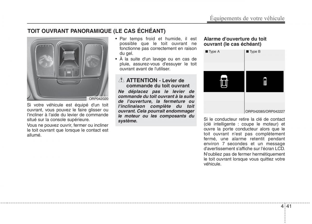 KIA Carens III 3 manuel du proprietaire / page 131