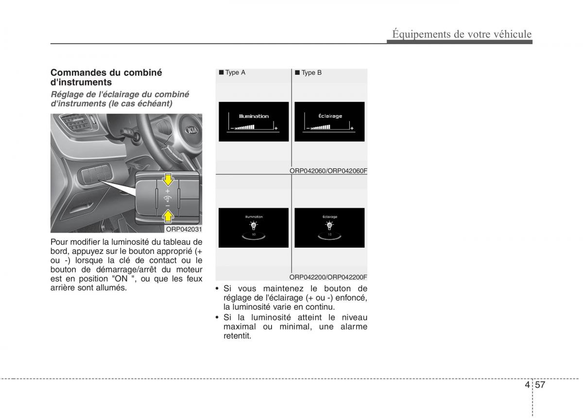 KIA Carens III 3 manuel du proprietaire / page 147