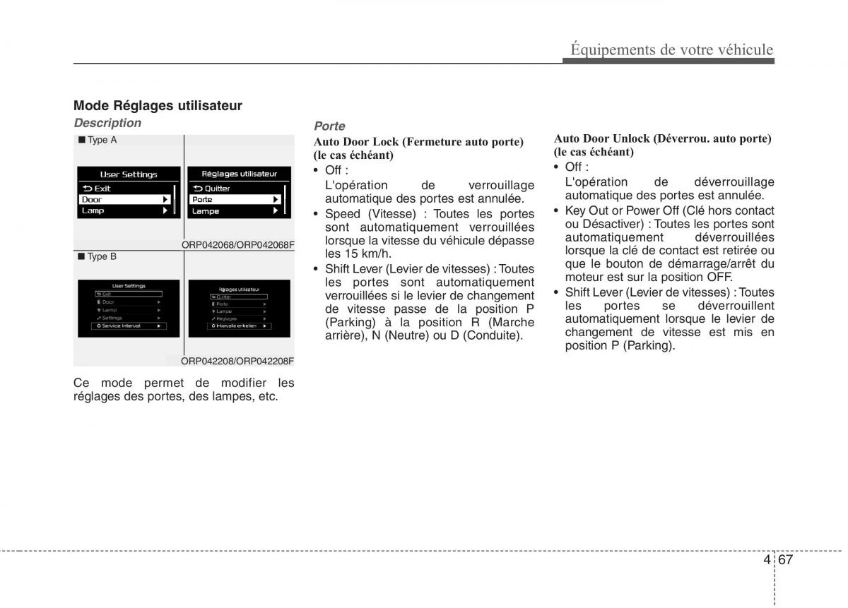 KIA Carens III 3 manuel du proprietaire / page 157