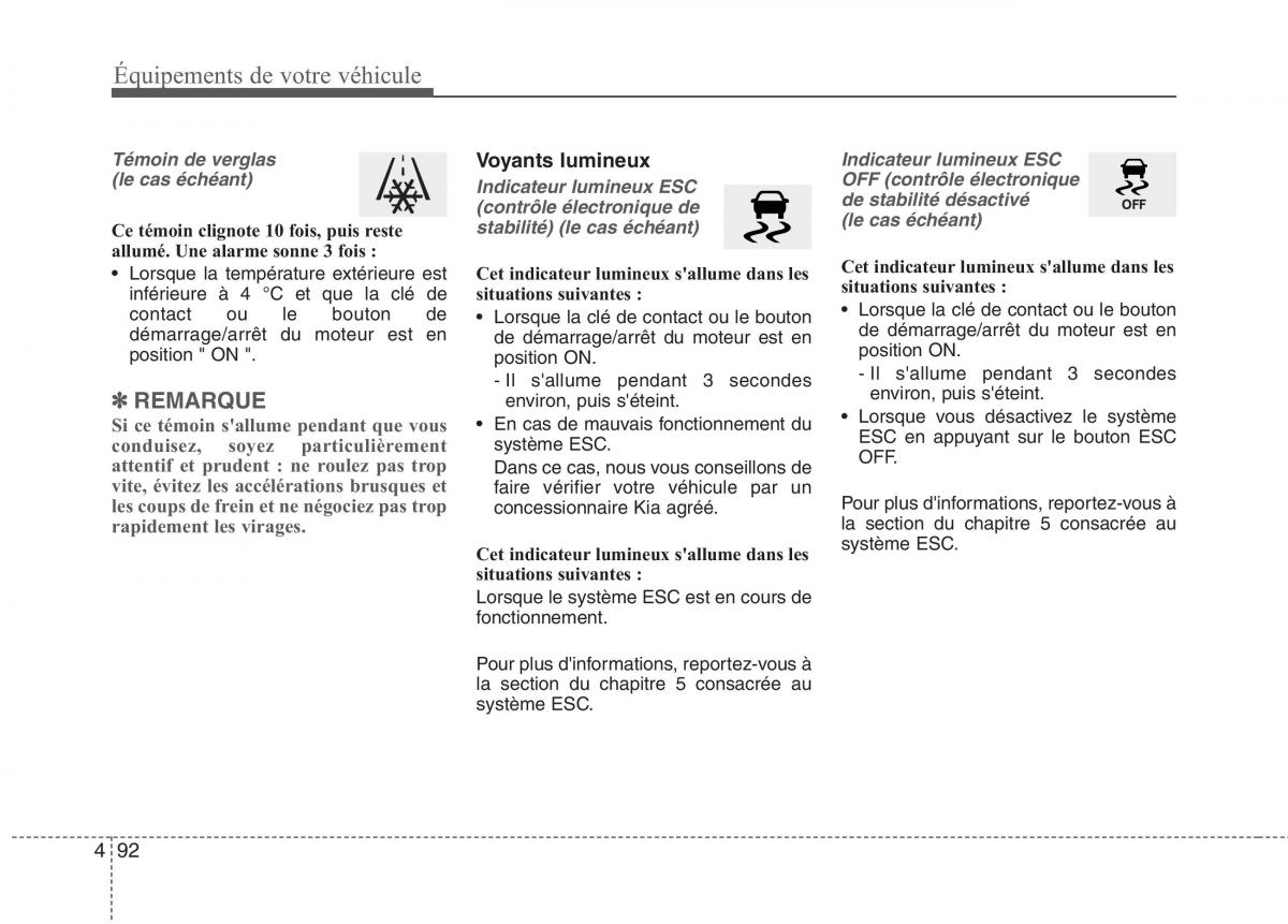 KIA Carens III 3 manuel du proprietaire / page 182