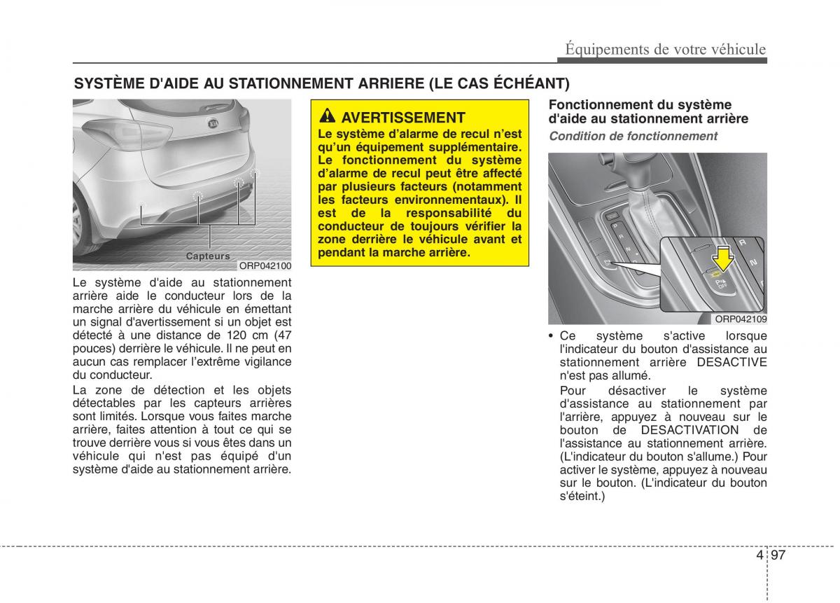 KIA Carens III 3 manuel du proprietaire / page 187