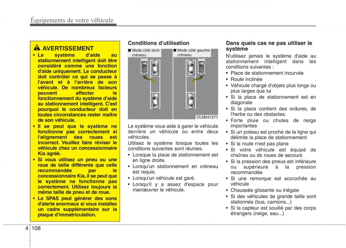 KIA Carens III 3 manuel du proprietaire / page 198