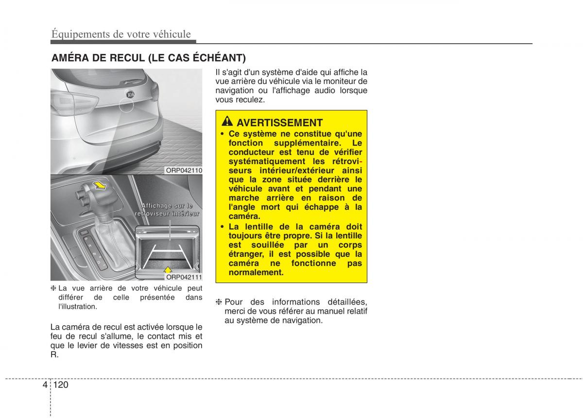 KIA Carens III 3 manuel du proprietaire / page 210