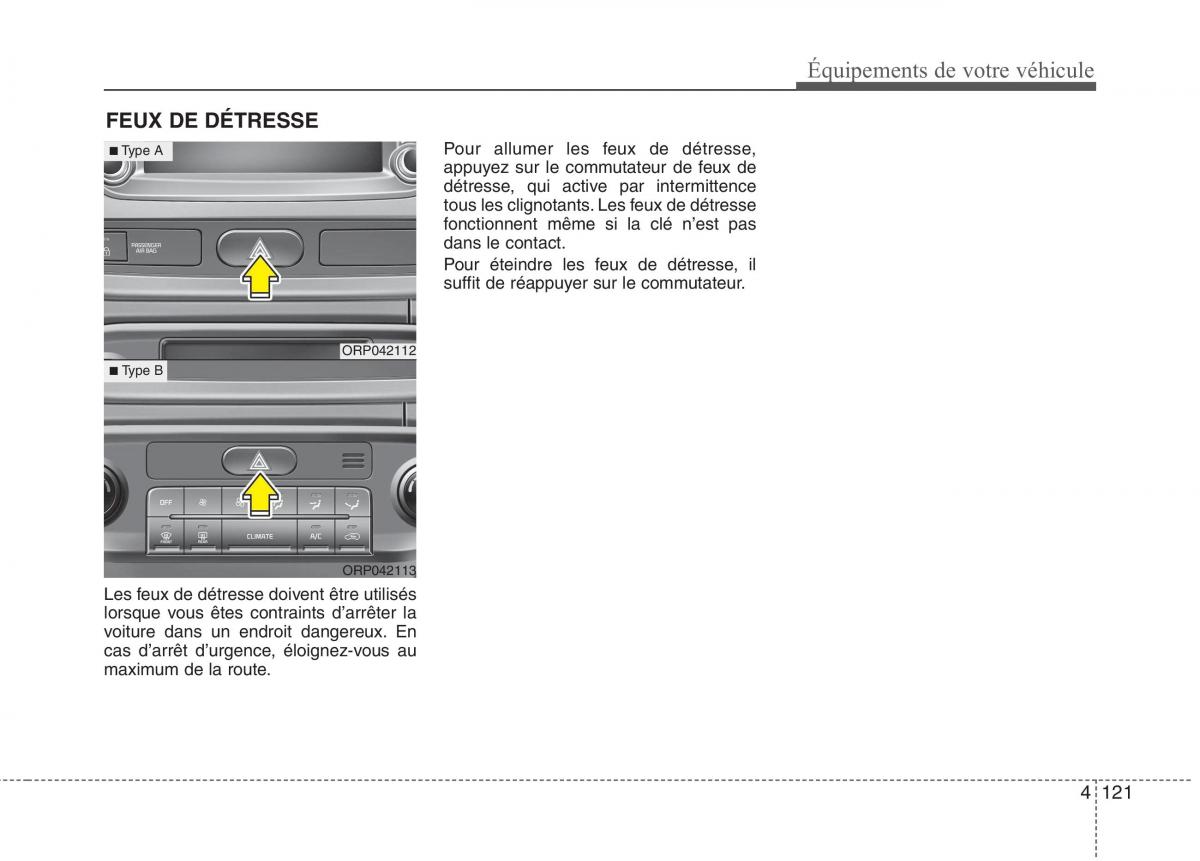 KIA Carens III 3 manuel du proprietaire / page 211