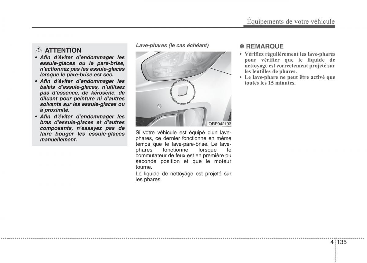 KIA Carens III 3 manuel du proprietaire / page 225