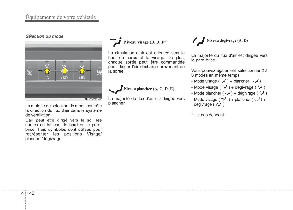 KIA Carens III 3 manuel du proprietaire / page 236