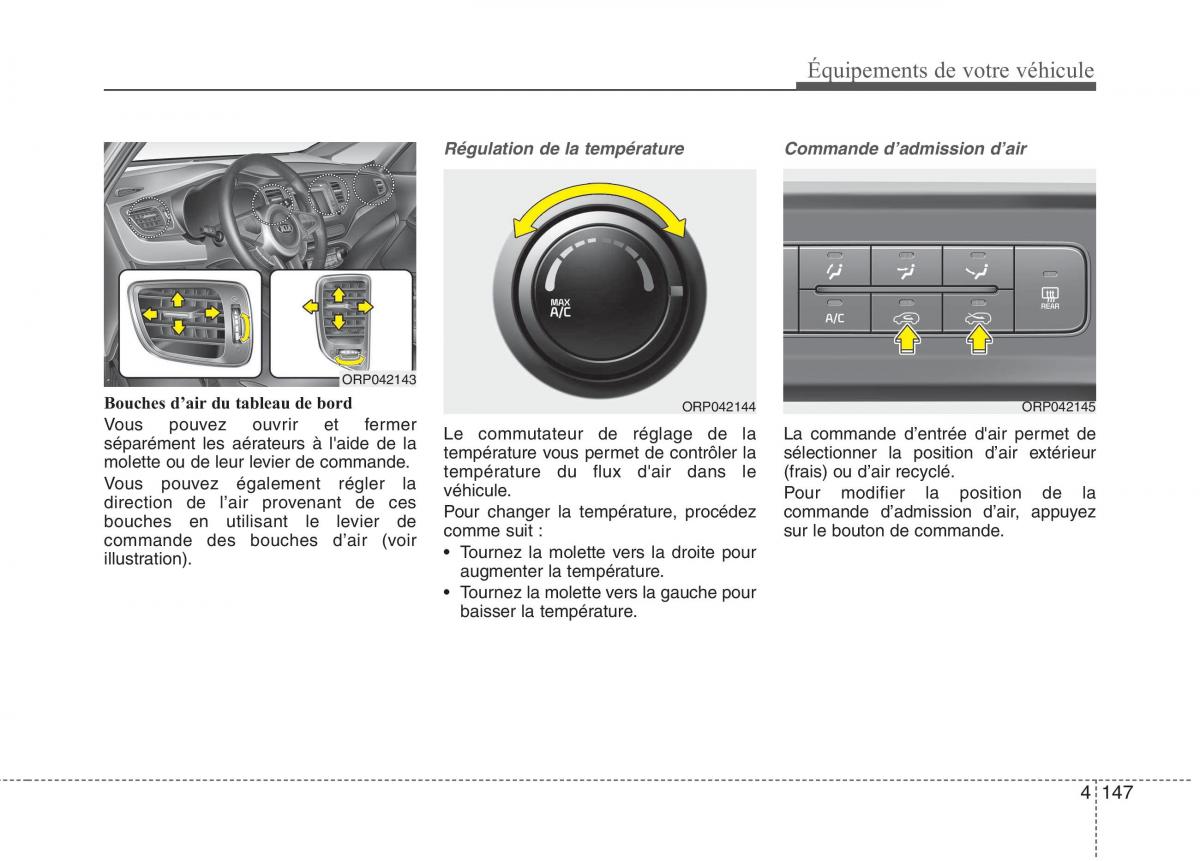 KIA Carens III 3 manuel du proprietaire / page 237