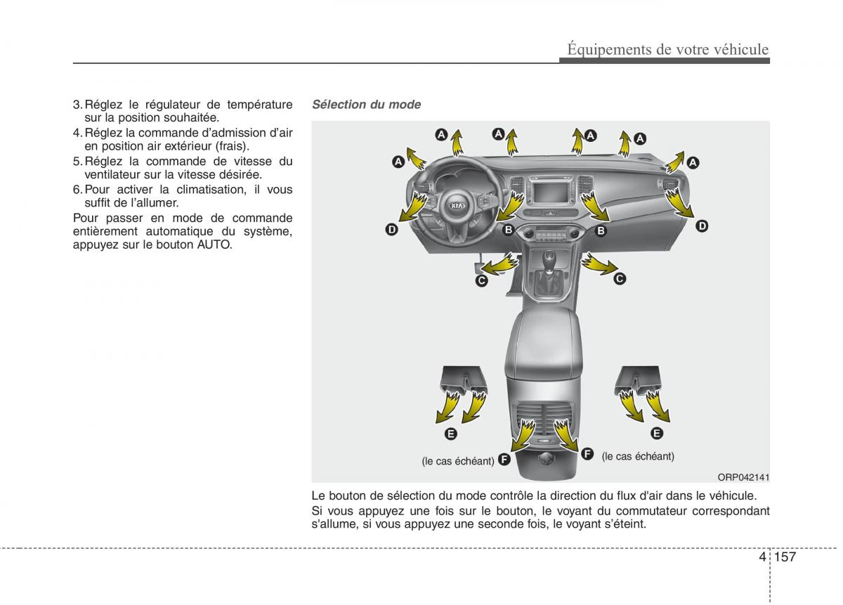 KIA Carens III 3 manuel du proprietaire / page 247