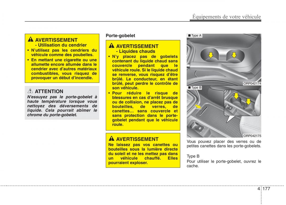 KIA Carens III 3 manuel du proprietaire / page 267