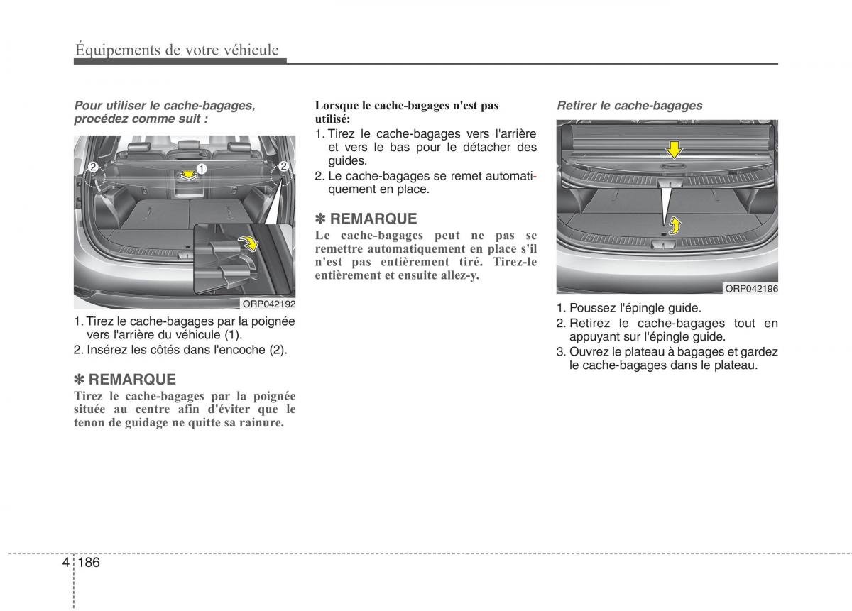 KIA Carens III 3 manuel du proprietaire / page 276