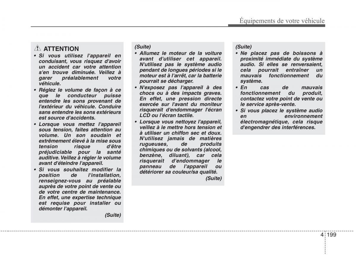 KIA Carens III 3 manuel du proprietaire / page 289