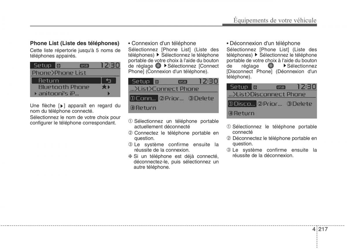 KIA Carens III 3 manuel du proprietaire / page 307