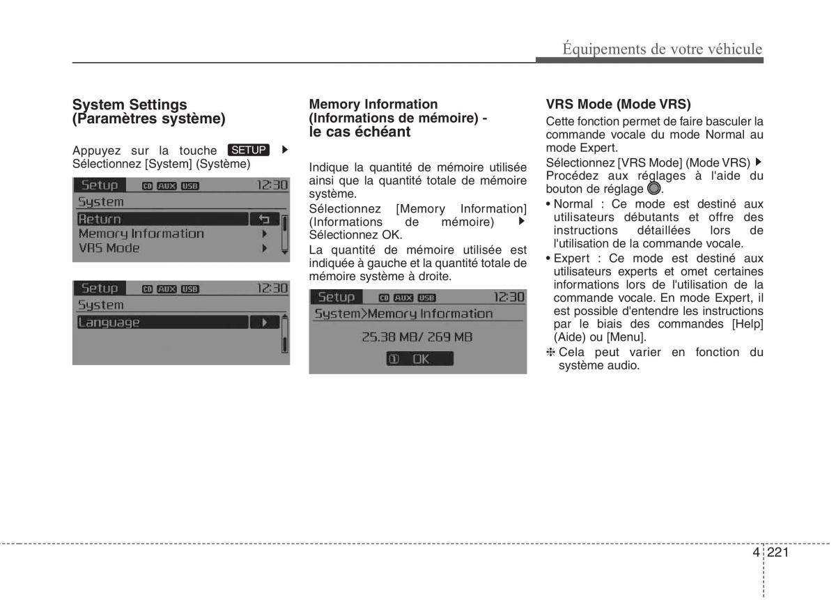 KIA Carens III 3 manuel du proprietaire / page 311