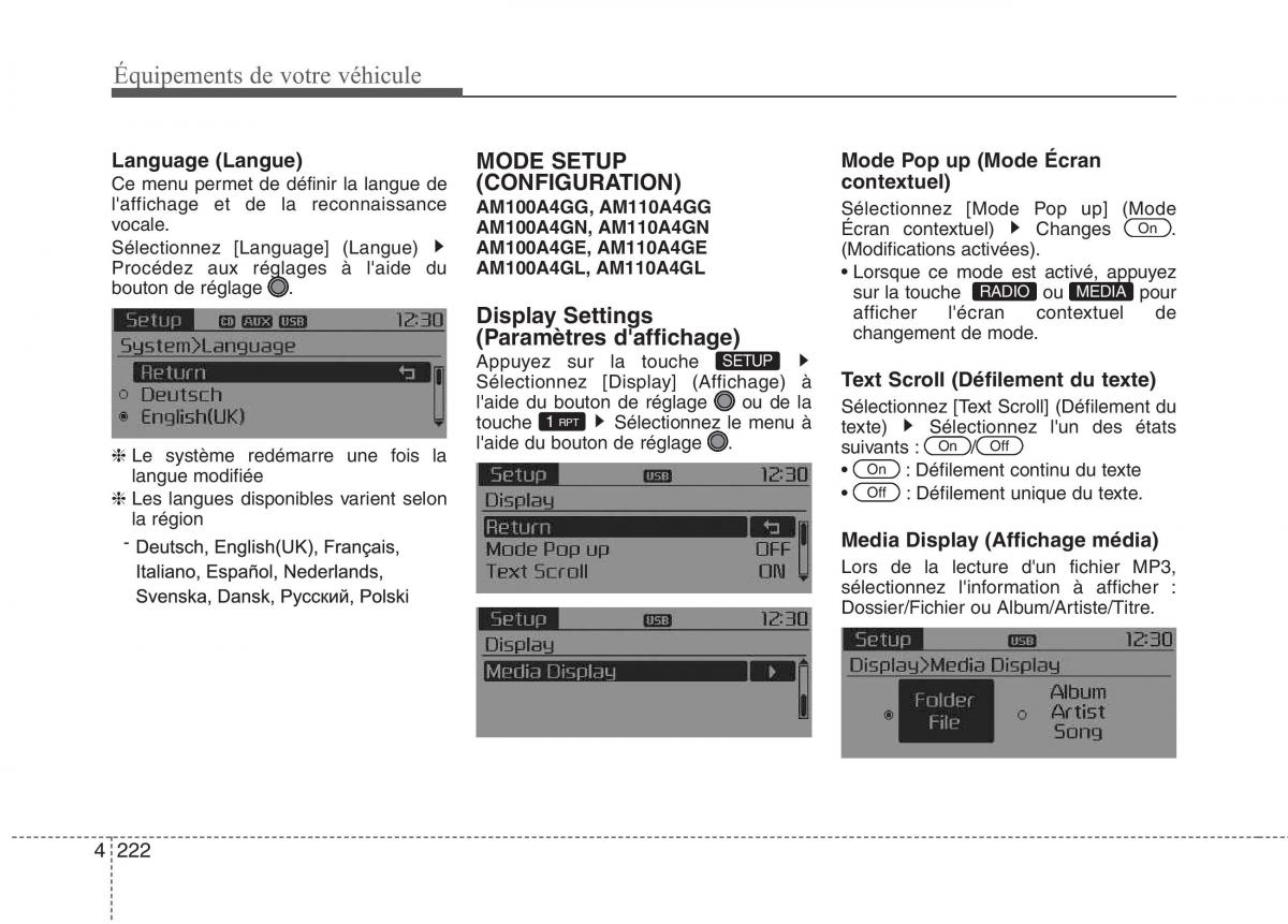 KIA Carens III 3 manuel du proprietaire / page 312